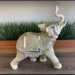 Gorgeous Sculpted Elephant Figure